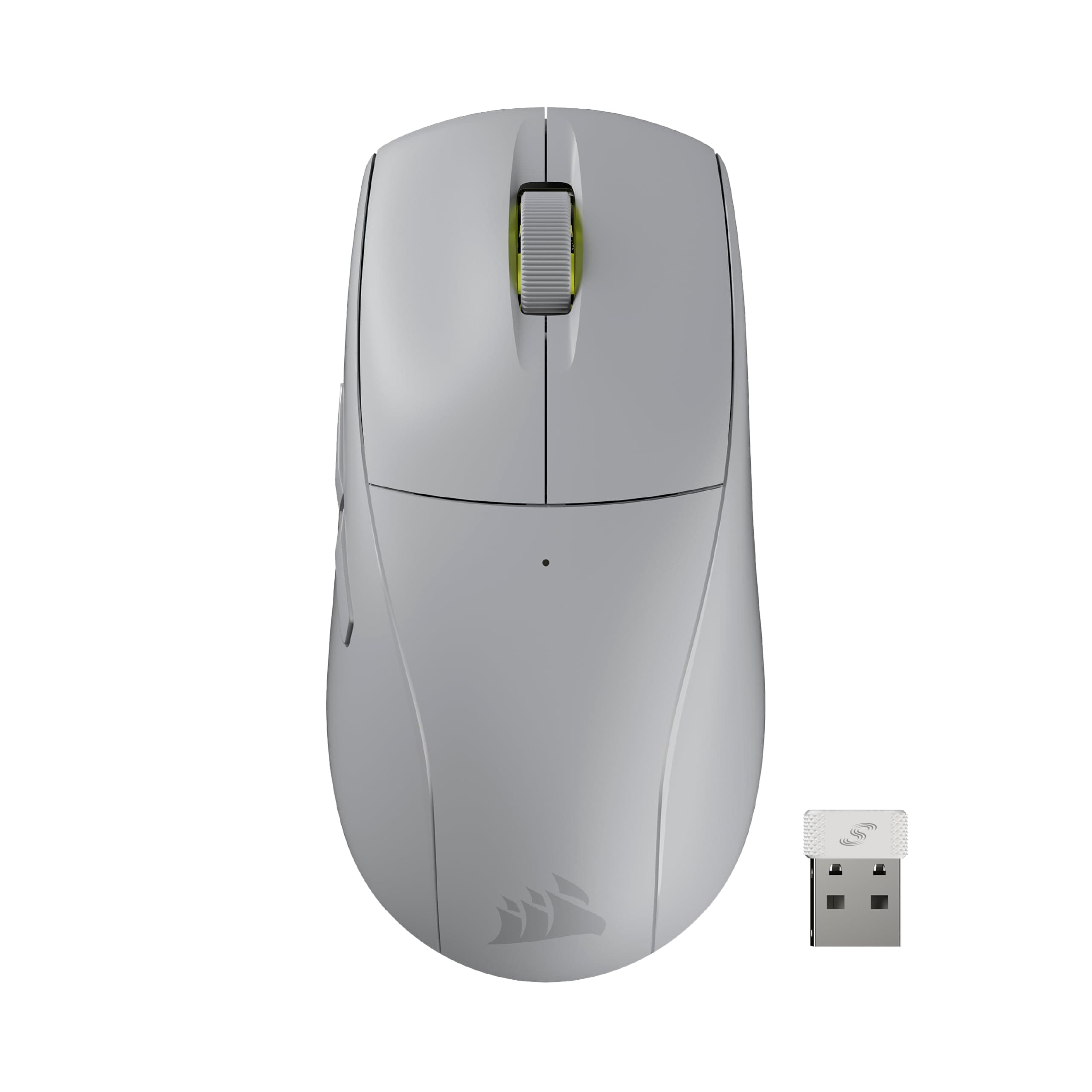 Геймърска безжична мишка CORSAIR M75 AIR Ultra-Lightweight Gaming Mouse - Light Gray