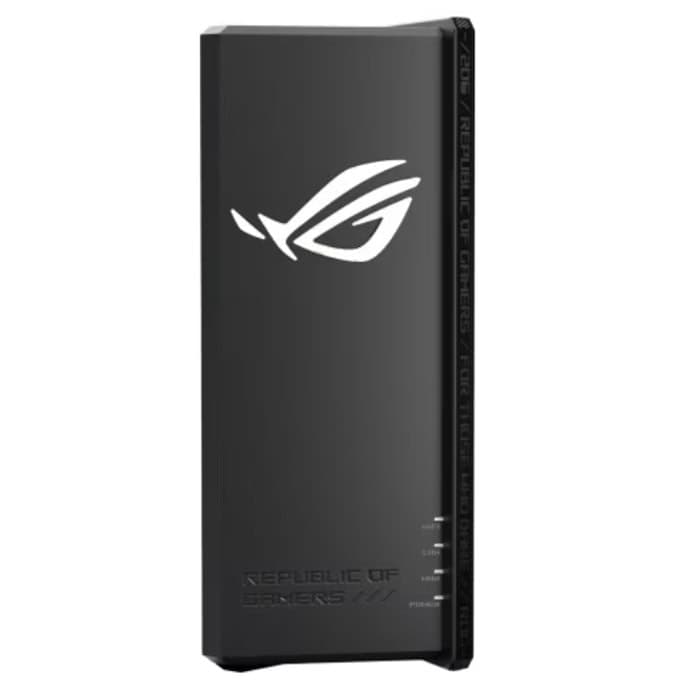 Asus Gaming Wireless Router ROG Strix GS-BE18000, Tri-Band, 320MHz bandwidth & 4096-QAM, Quad-Core 2.6GHz CPU, 256MB/2GB Flash/RAM, 8 x 2.5G port, AiProtection Pro, open NAT, VPN Fusion, 8 x SSIDs, IPTV, MU-MIMO, Beamforming, RGB, AiMesh