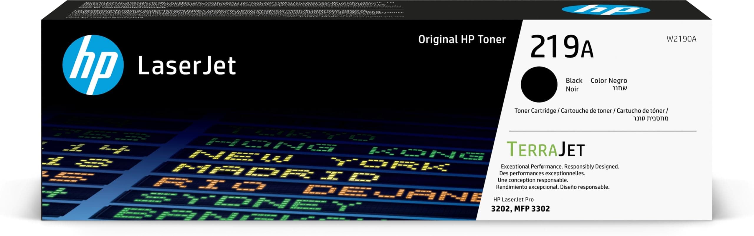 Оригинална черна тонер касета HP 219A LaserJet