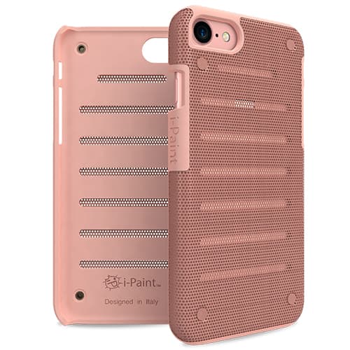 Метален кейс за iPhone 8, iPhone 7 - iPaint Pink MC Case (розов)