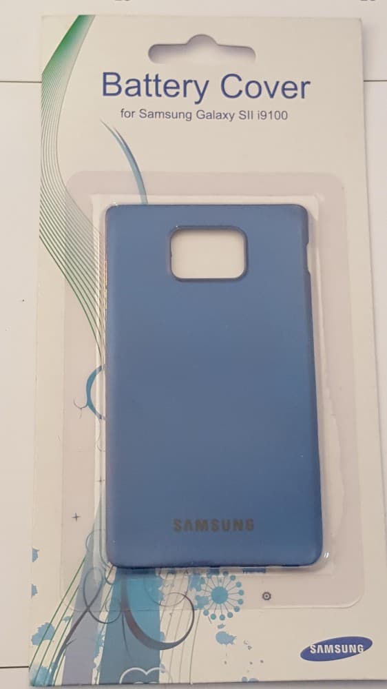 Оригинален резервен заден капак за Samsung Galaxy S2 - Samsung Battery Cover EF-C912BL