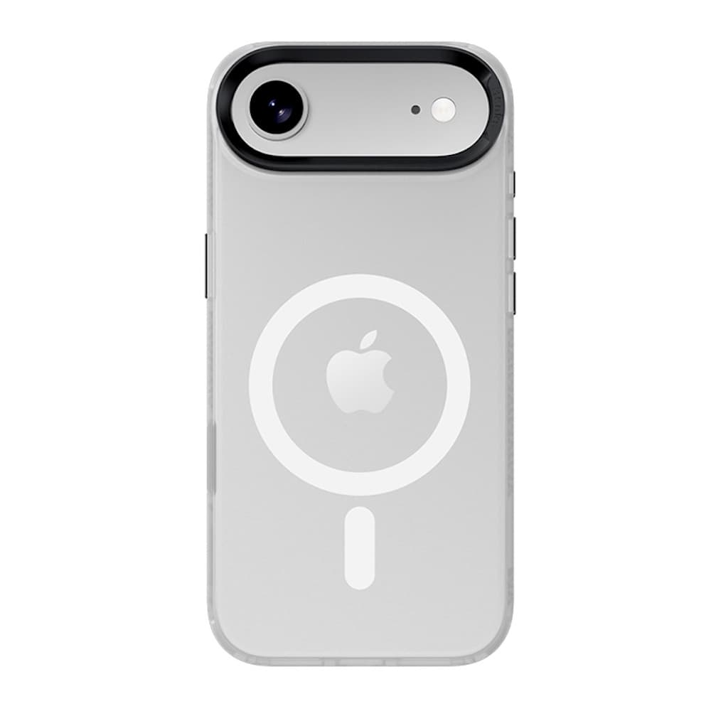 Хибриден удароустойчив кейс с MagSafe за iPhone 17 Air - Benks Magnetic Lucid Armor Camera Control Case (бял)
