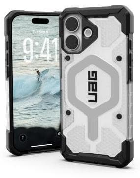 Удароустойчив хибриден кейс с MagSafe за iPhone 17 - Urban Armor Gear Pathfinder Clear MagSafe Case (прозрачен)