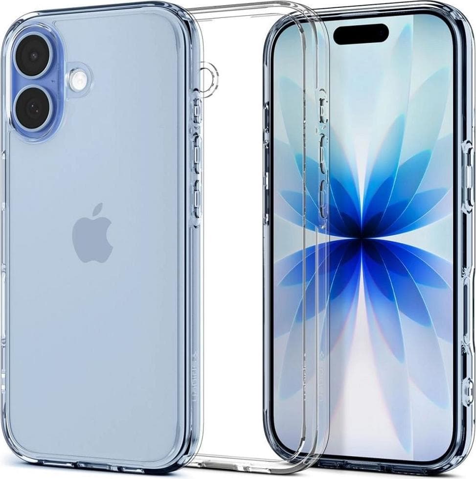 Хибриден кейс с висока степен на защита за iPhone 17 - Spigen Ultra Hybrid Case (прозрачен)