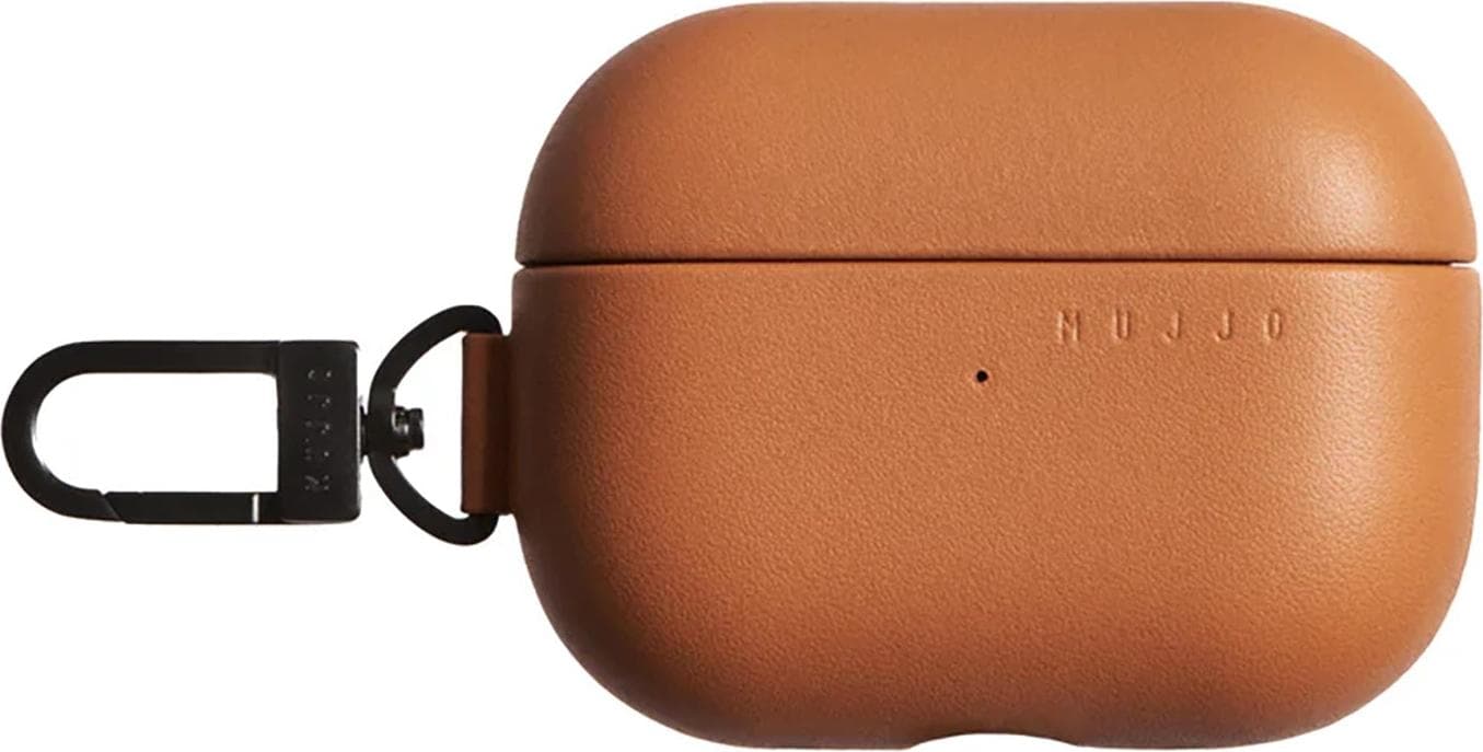 Кожен (естествена кожа) кейс за Apple Airpods Pro 3 - Mujjo Echelon Leather Case (кафяв)