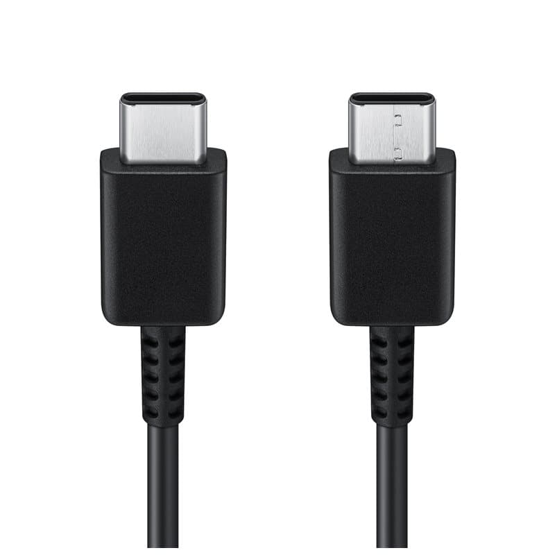 Кабел за устройства с USB-C порт (100 см) - Samsung USB-C to USB-C Cable EP-DA705BBEGWW (черен) (ритейл опаковка)
