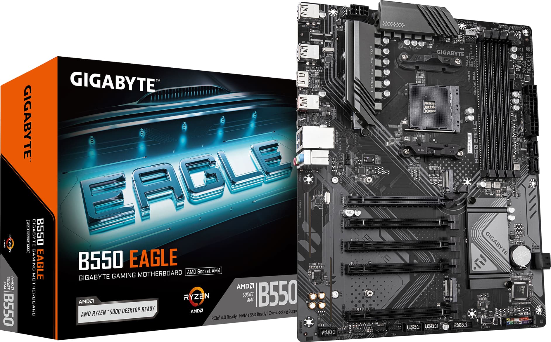 GIGABYTE B550 EAGLE AM4 MB 4xDDR4 4xSATA 2xM.2