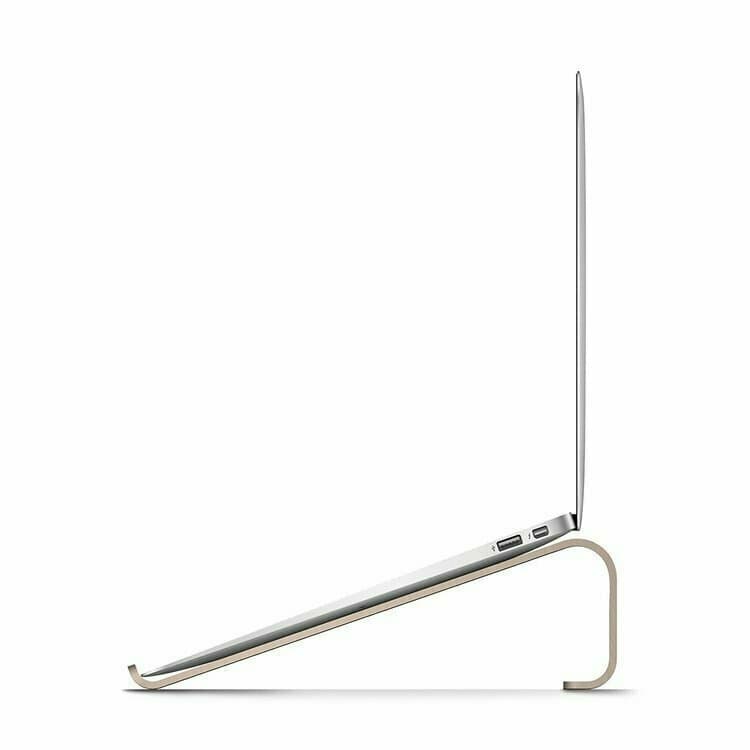 Дизайнерска поставка за MacBook, преносими компютри и таблети - Elago L3 STAND (златист)