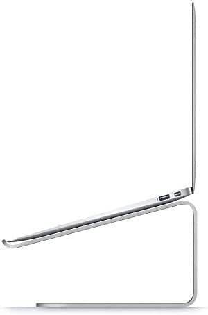 Дизайнерска алуминиева поставка за MacBook и преносими компютри - Elago L2 STAND (сребриста)