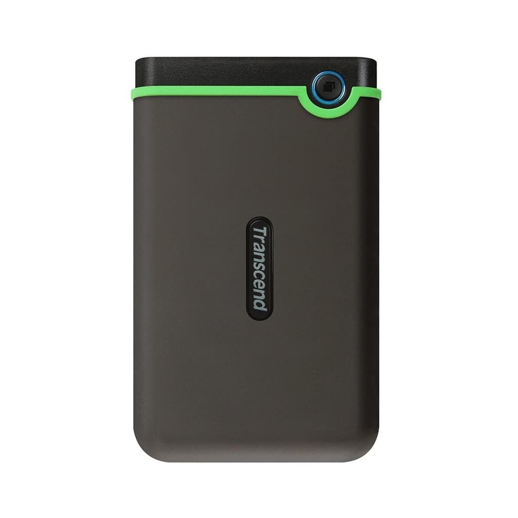Удароустойчив преносим външен диск 4TB - Transcend StoreJet 25M3S Rugged External Hard Drive 4TB (тъмносив)