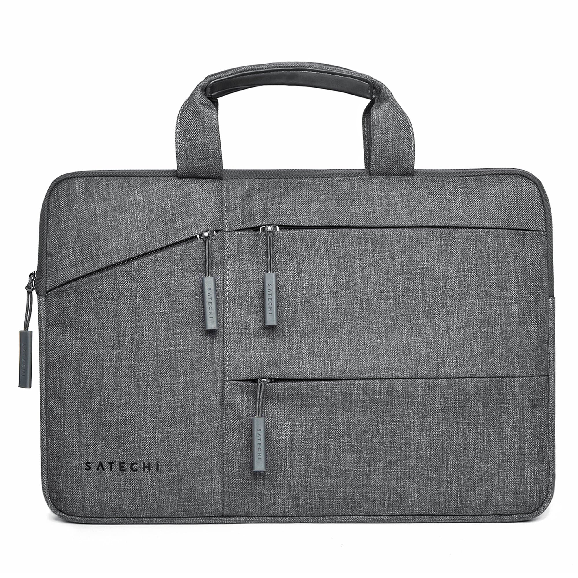 Елегантна чанта за преносими компютри до 18 инча (тъмносив) - 4smarts Laptop Bag Spekter