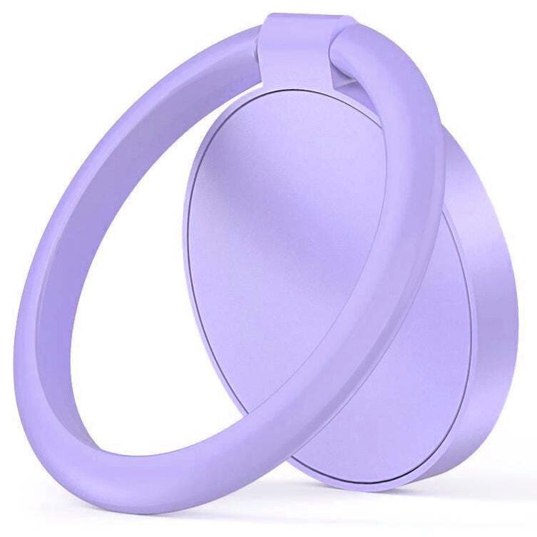 Поставка и аксесоар против изпускане на вашия смартфон - Tech-Protect Magnetic Phone Ring (лилав)