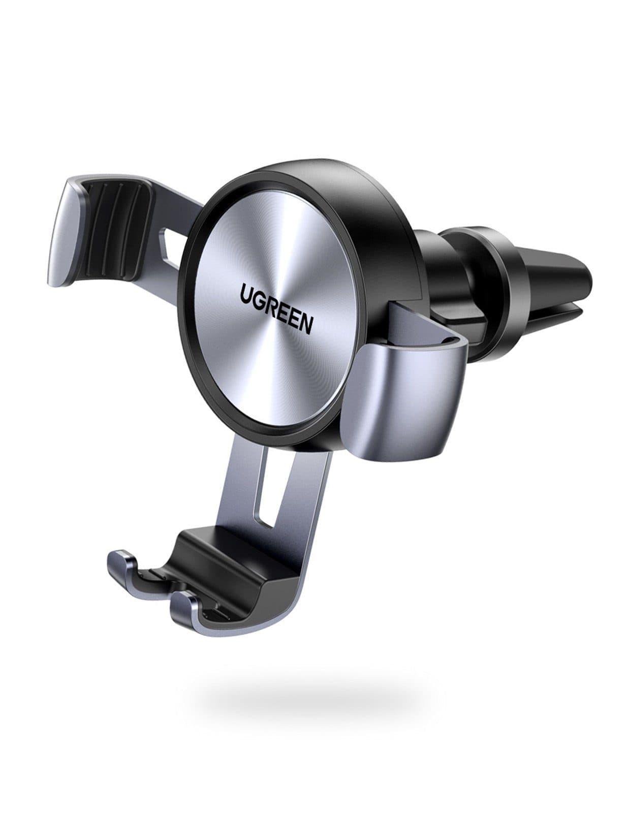 Поставка за радиатора на кола за смартфони с дисплей от 4.7 до 6.5 инча - Ugreen Gravity Car Vent Mount (черна)