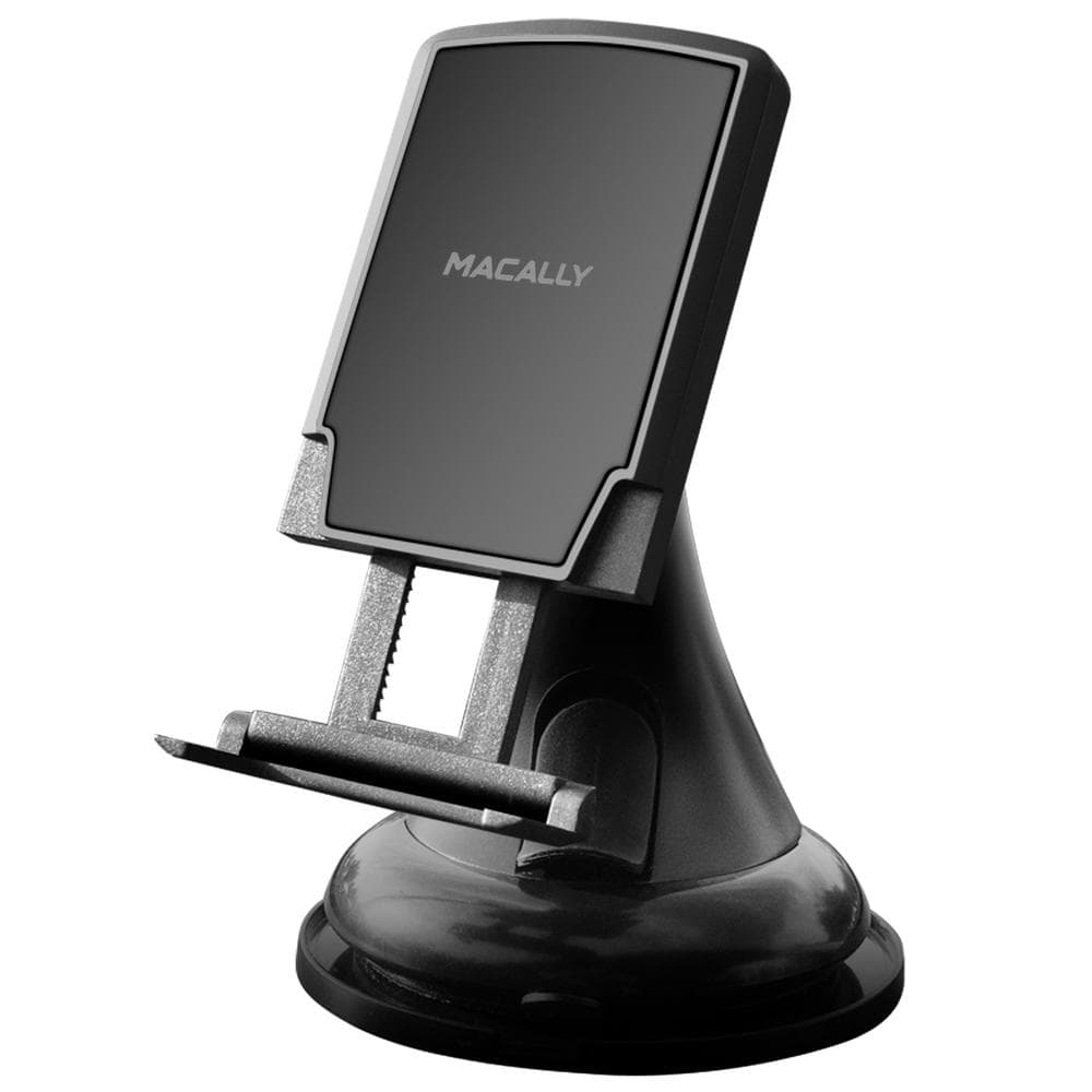 Магнитна поставка за кола за iPhone и мобилни телефони - Macally MGripMag Holder Mount