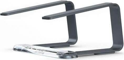 Настолна алуминиева поставка за MacBook и лаптопи - Griffin Elevator Computer Laptop Stand (тъмносива)