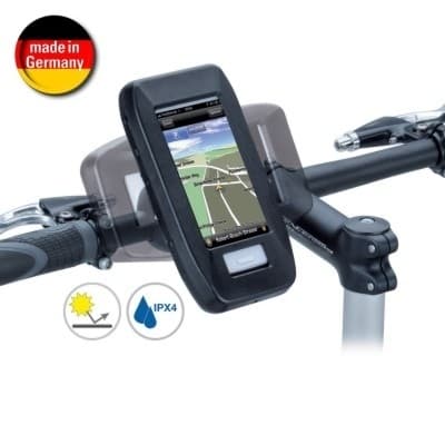 Поставка за велосипед/колело за смартфони - iGrip Biker Sports Splashbox kit (черен)
