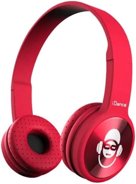 Детски Bluetooth слушалки, червени
