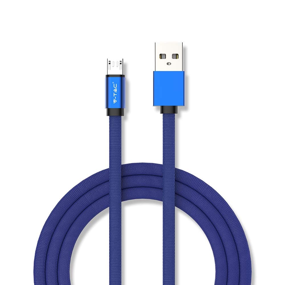 1 M Micro USB Cable Blue - Ruby Series