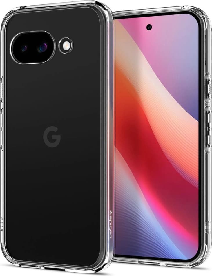 Хибриден кейс с висока степен на защита за Google Pixel 9a - Spigen Ultra Hybrid Case (прозрачен)