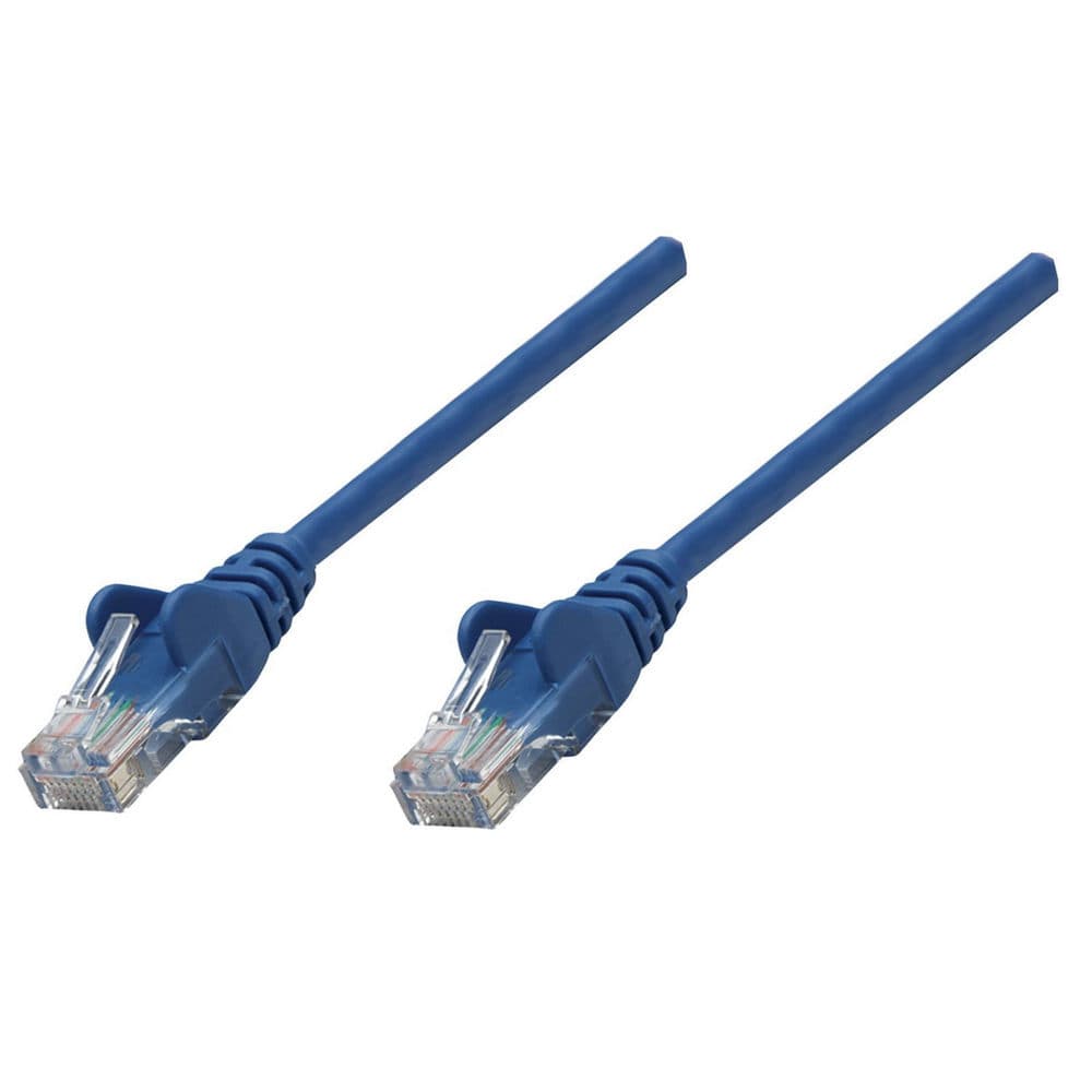 INTELLINET 739931 :: Patch кабел Cat. 6 UTP, 0.25 м, син