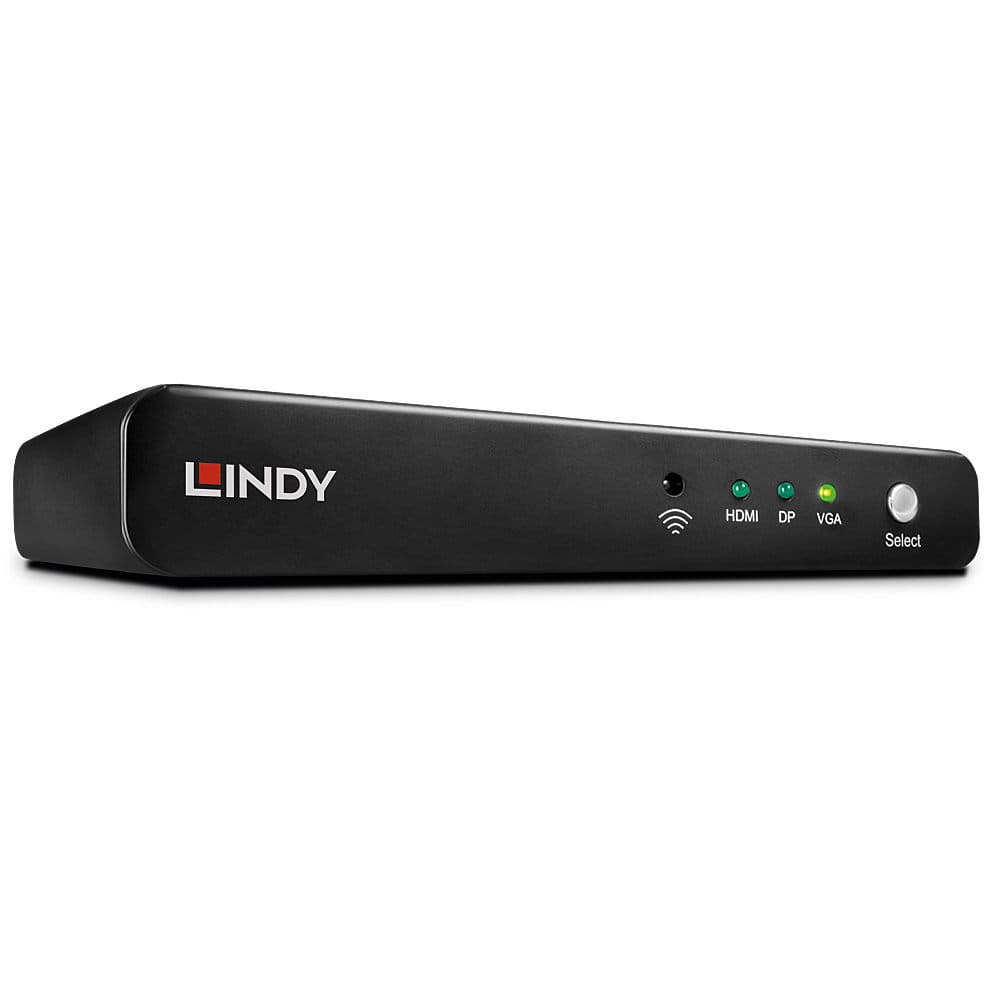 LINDY LNY-38272 :: Мулти видео превключвател VGA, DisplayPort и HDMI към HDMI