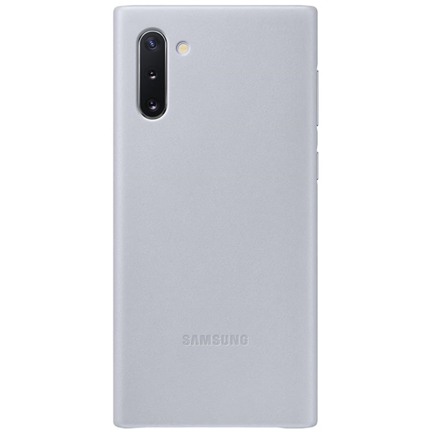 Оригинален кожен калъф (естествена кожа) за Samsung Note 10 - Samsung Leather Cover EF-VN970LJEGWW (сив)