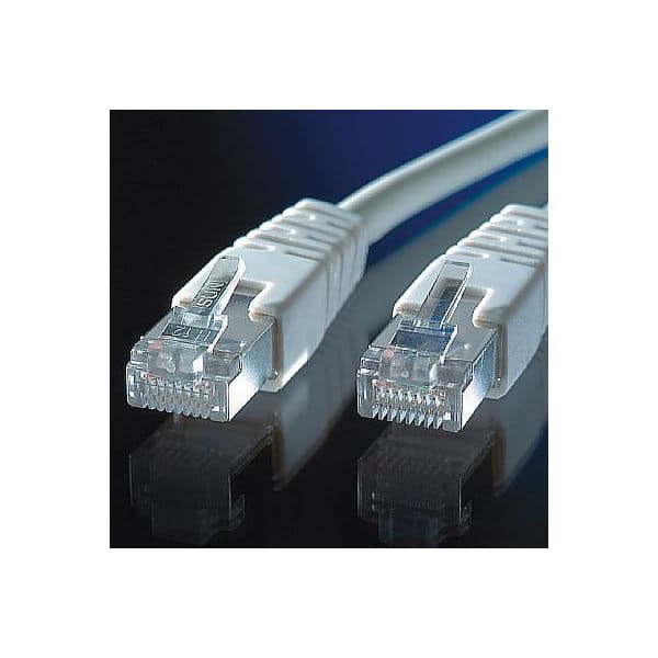 ROLINE 21.15.0305 :: S/FTP Patch кабел Cat. 5e, 5.0 м, AWG26, сив