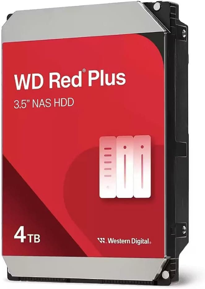 WD Red Plus 4TB SATA 6Gb/s 3.5inch HDD
