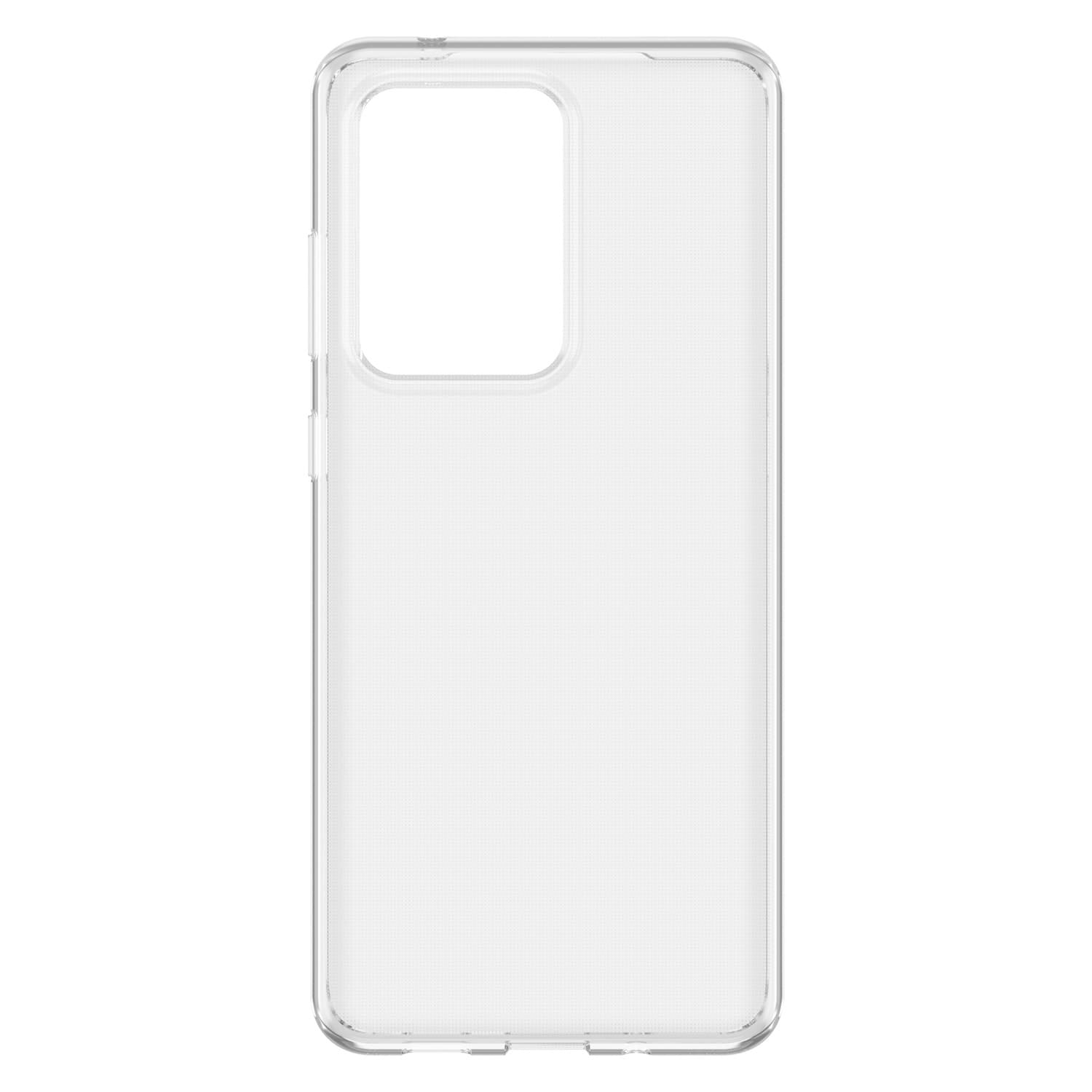 Тънък силиконов кейс за Samsung Galaxy S20 Ultra - Otterbox Clearly Protected Skin Case (прозрачен)