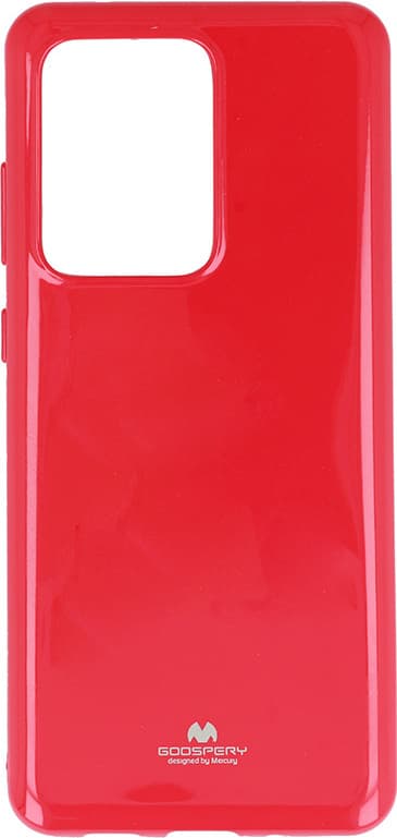 Силиконов (TPU) калъф за Samsung Galaxy S20 Ultra - Mercury Goospery Jelly Case (розов)