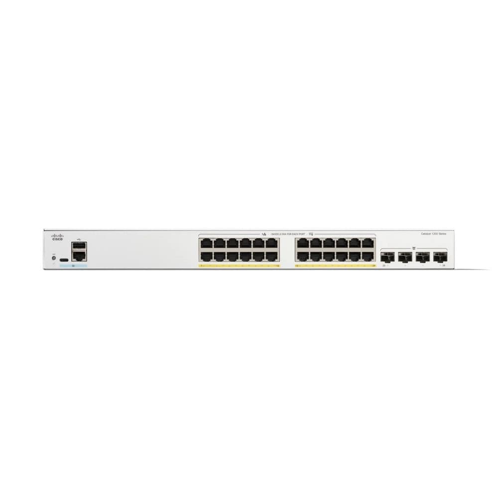 CISCO Catalyst 1200 24-port GE PoE 4x1G SFP