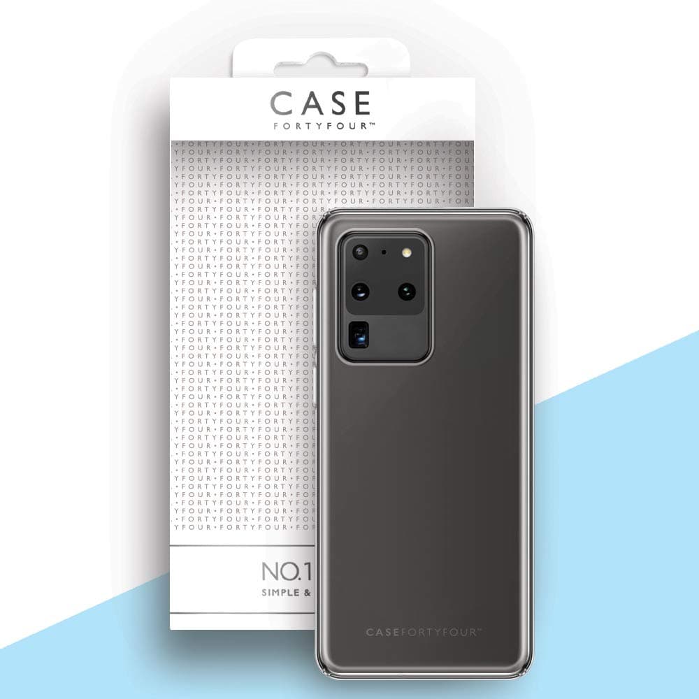 Силиконов (TPU) калъф за Samsung Galaxy S20 Ultra - Case FortyFour No.1 Case (прозрачен)
