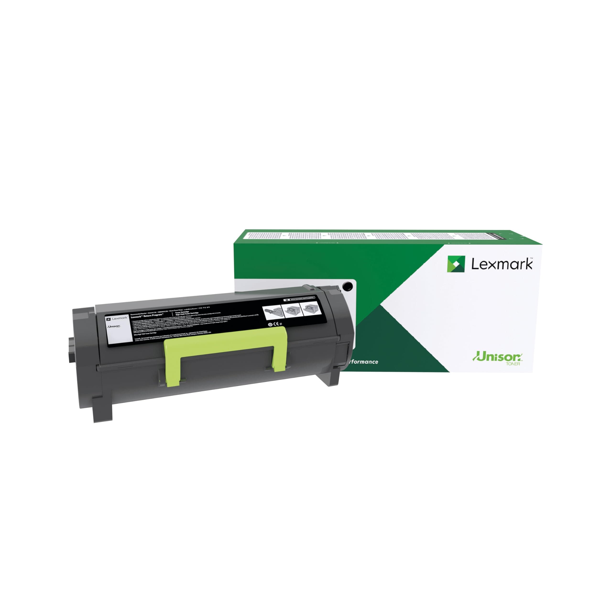 LEXMARK 502U toner cartridge black extra high capacity 20.000 pages 1-pack return program