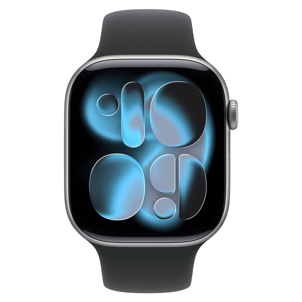 APPLE Watch Series 11В GPS + Cellular 46mm Space Grey Aluminium Case with Black Sport Band M/L