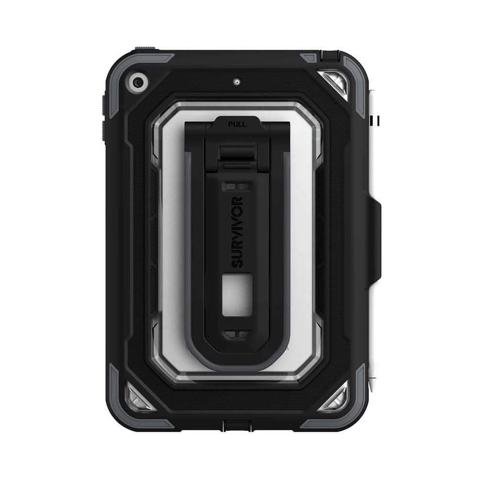 Защита от най-висок клас за iPad mini 5 (2019) (черен-прозрачен) - Griffin Survivor All Terrain Case