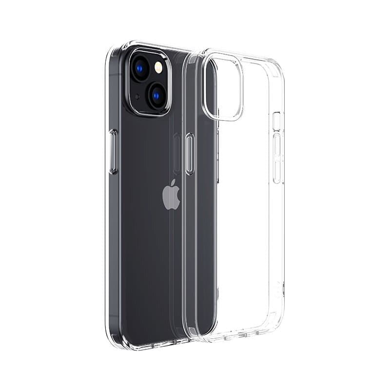 Силиконов (TPU) калъф за iPhone 14 Plus - Joyroom Rugged Cover Housing Clear (JR-14X3) (прозрачен)