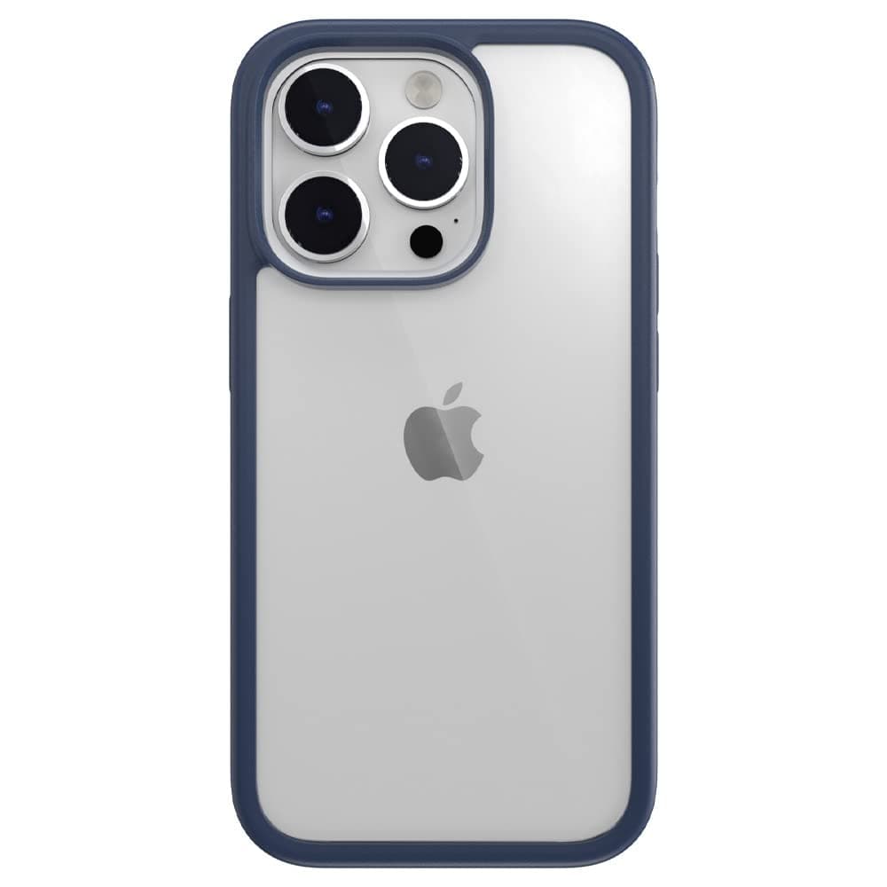 Хибриден удароустойчив кейс за iPhone 14 Pro - SwitchEasy AERO Plus Case (син-прозрачен)