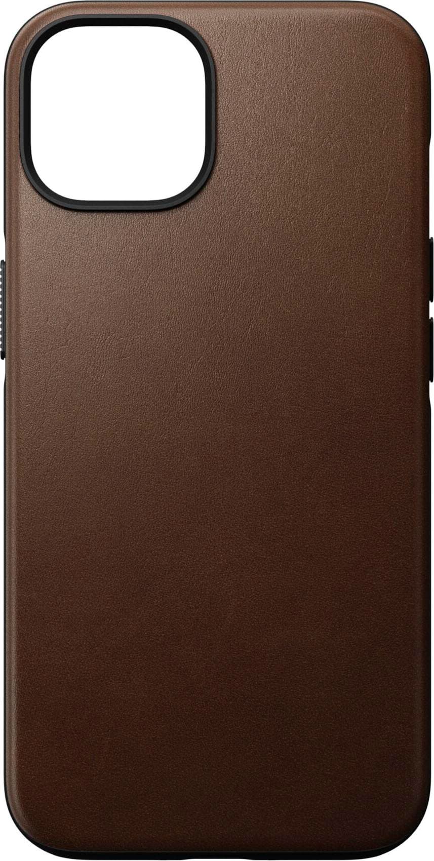 Кожен (естествена кожа) кейс с MagSafe за iPhone 14 - Nomad Modern Leather MagSafe Case (тъмнокафяв)
