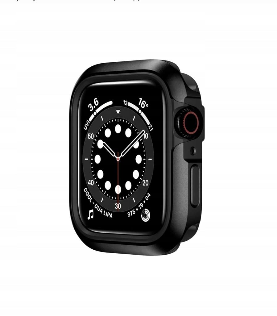 Удароустойчив хибриден кейс за Apple Watch 44мм - SwitchEasy Odyssey Case (тъмносив)