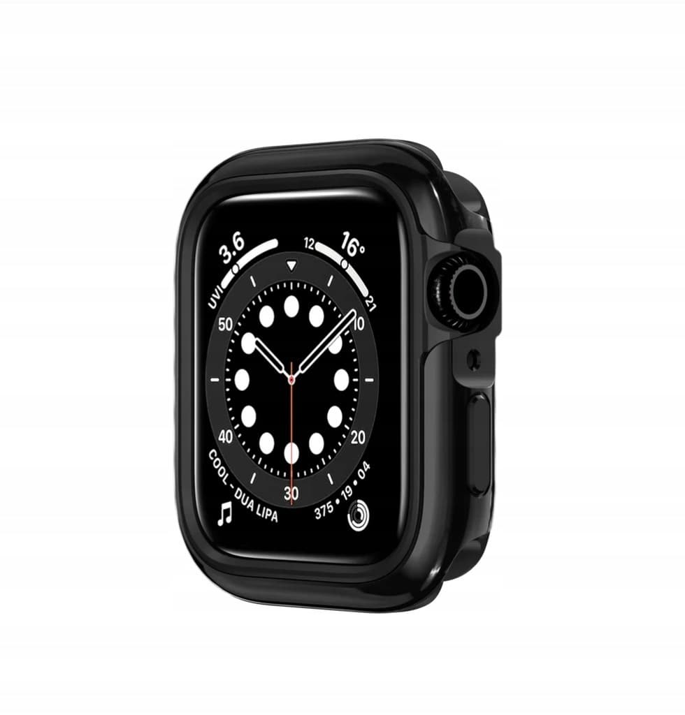Удароустойчив хибриден кейс за Apple Watch 44мм - SwitchEasy Odyssey Case (черен)