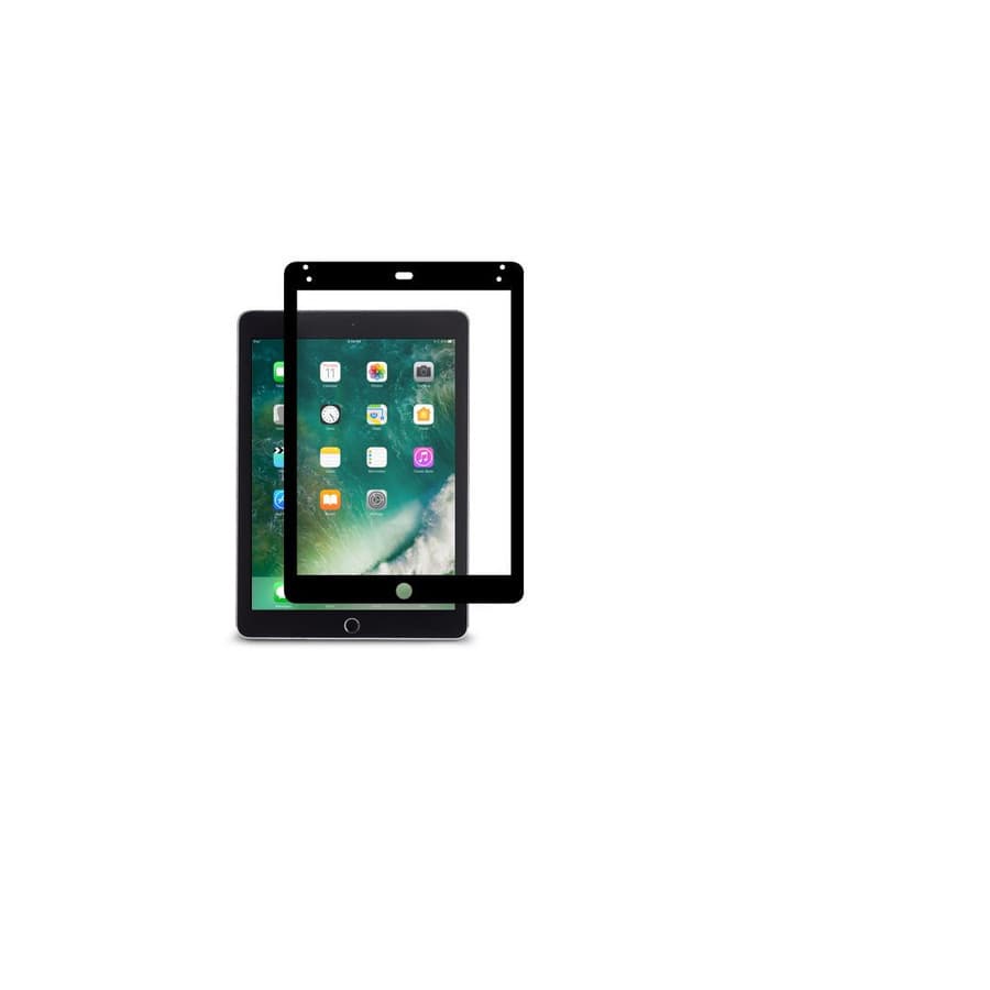 Качествено матово защитно покритие за iPad Pro 9.7, iPad Air 2, iPad Air, iPad 5 (2017), iPad 6 (2018) - Moshi iVisor AG (черен)