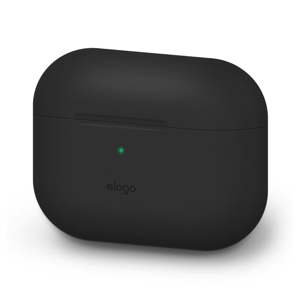 Силиконов калъф за Apple Airpods Pro - Elago Airpods Original Basic Silicone Case (черен)
