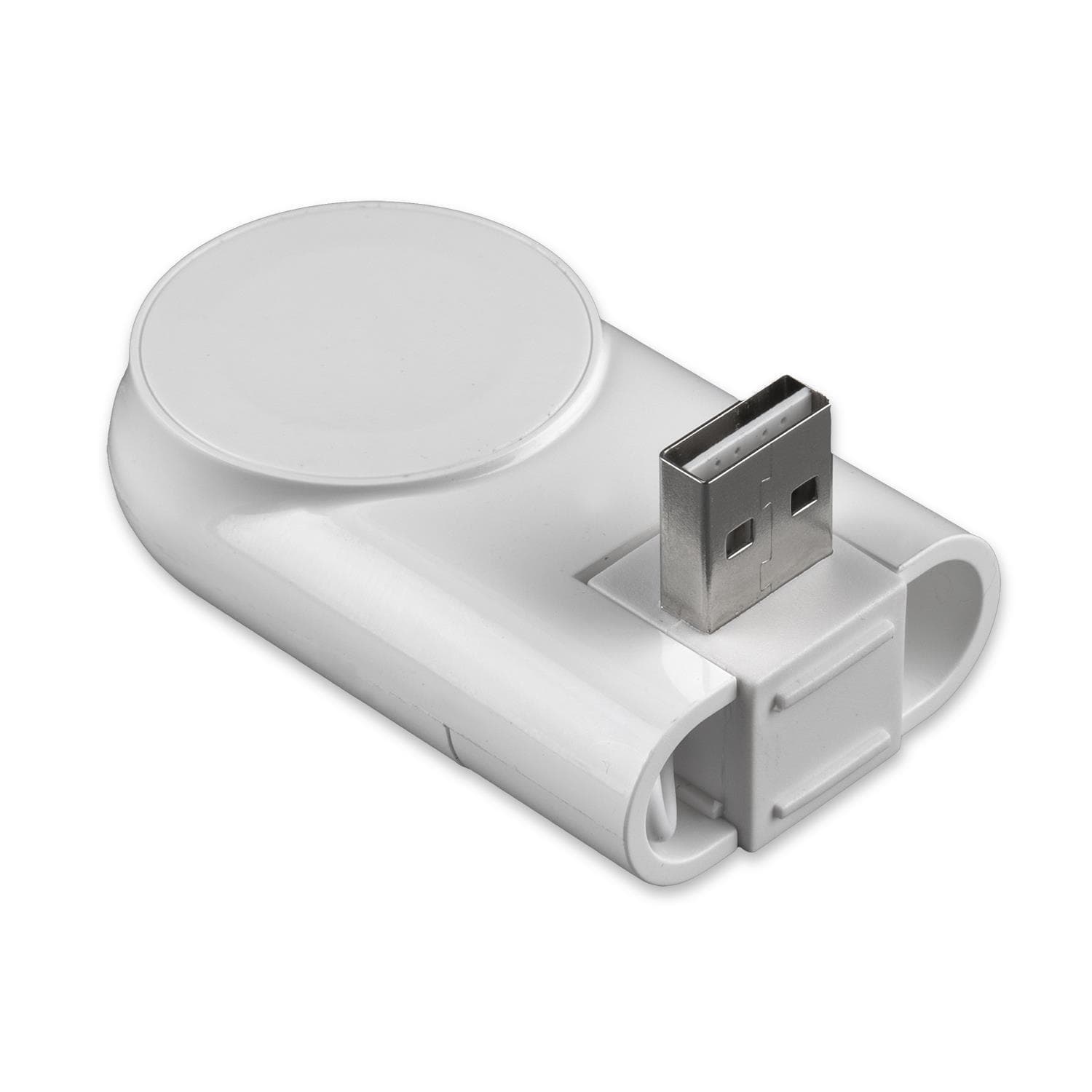 Магнитен адаптер за зареждане на Apple Watch - 4smarts Inductive Charging Adapter 4-Way (бял)