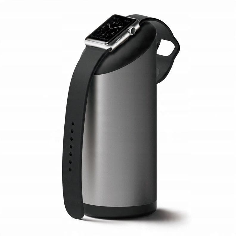 Луксозна алуминиева поставка за Apple Watch - Elago Watch Stand (тъмносива)