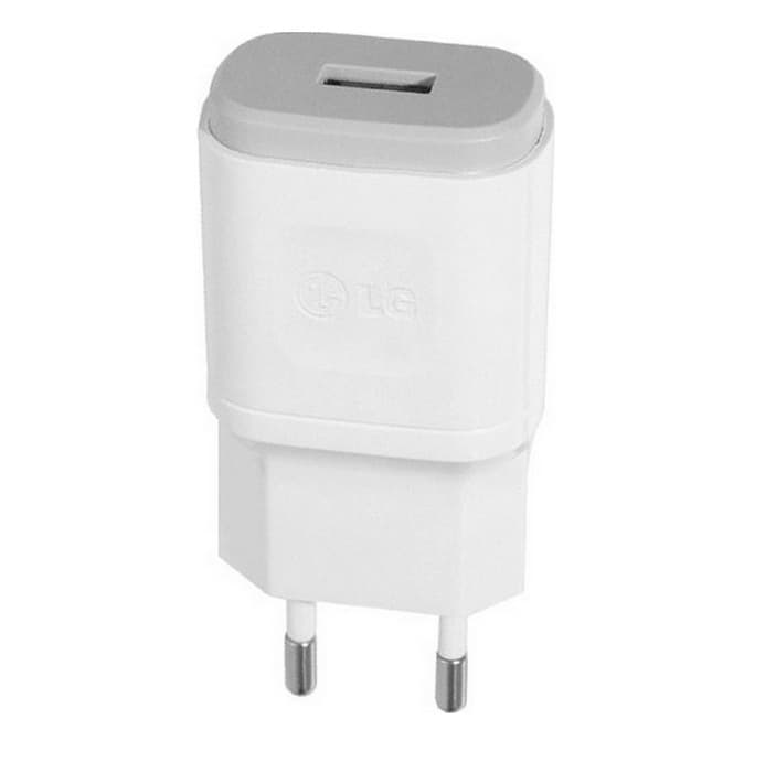 Захранване за LG устройства (bulk) - LG Travel Charger MCS-04ER 1800mA (бял)