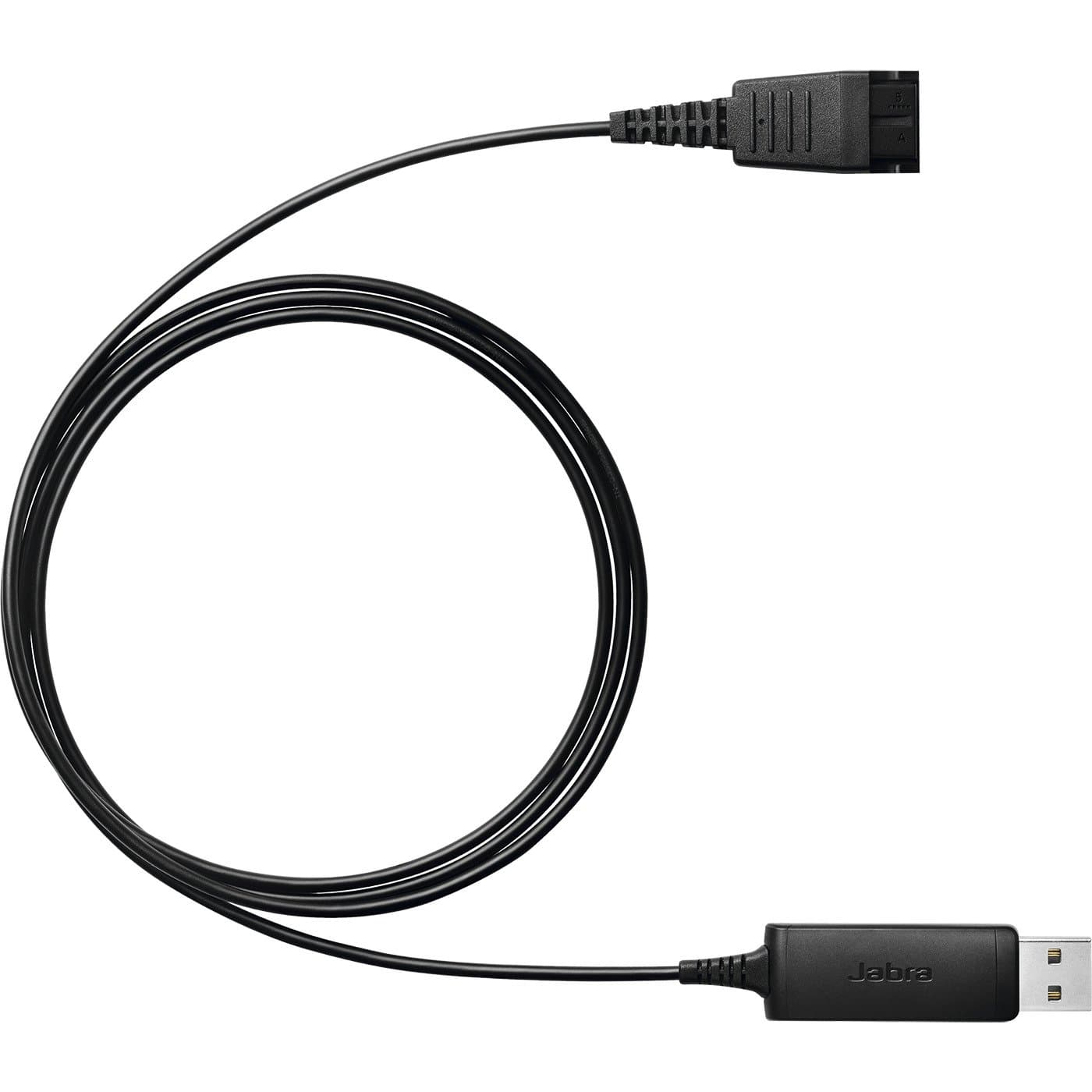 Адаптер Jabra LINK 230, от USB към QD, черен