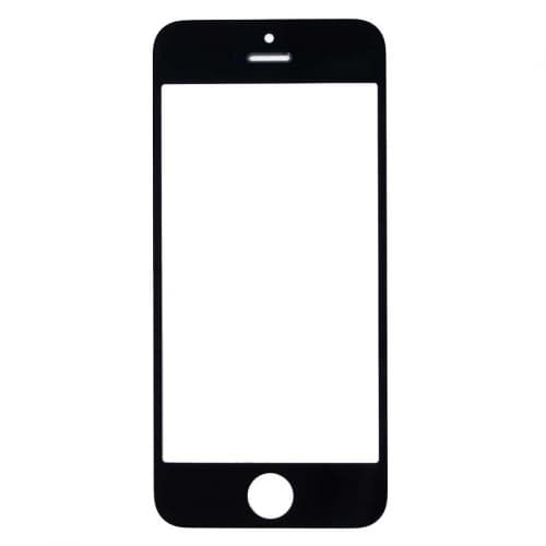 Външно стъкло за iPhone 5C - Apple iPhone 5C Display Glass (черен)