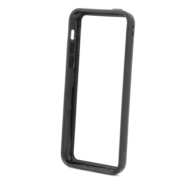 Силиконов бъмпер за iPhone 5C - TPU Bumper Frame (черен)