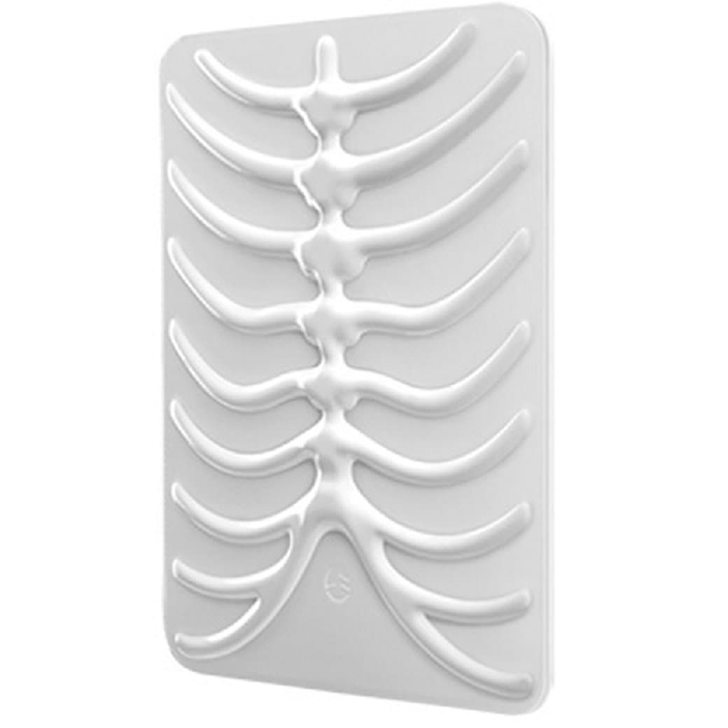 Кожен калъф за iPad (първо поколение) предлагащ изключителна защита - SwitchEasy RibCage (бял)