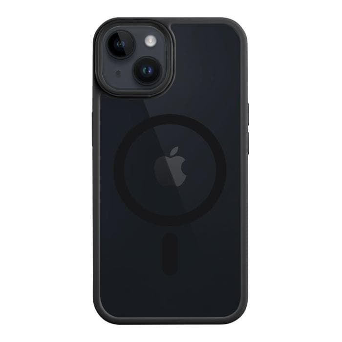Хибриден удароустойчив кейс с MagSafe за iPhone 14 - Tactical MagForce Hyperstealth Cover (черен)